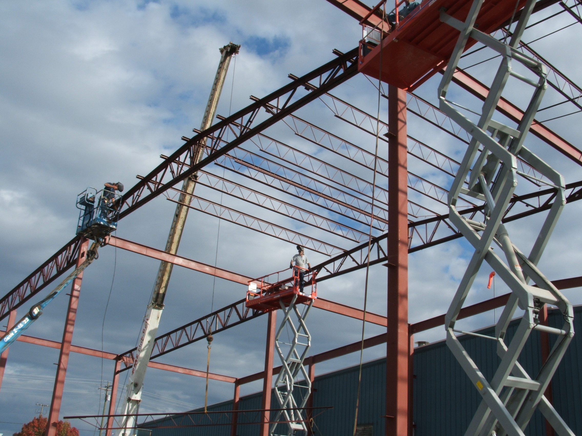 Service Steel Erection Fabrication